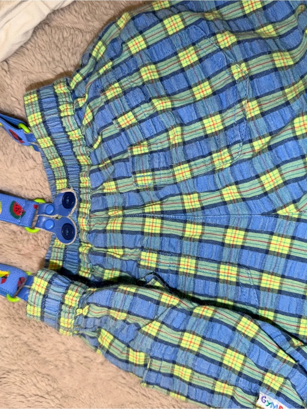 Vintage Baby Boys Clothing Lot (5 Pcs) - 80s 90s Rompers, Gymboree - Sizes 0-12M
